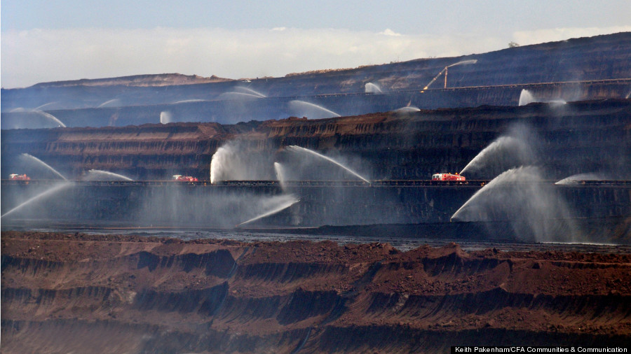 Coal Fire Turns Australian Mine Into Mordor's Mount Doom
