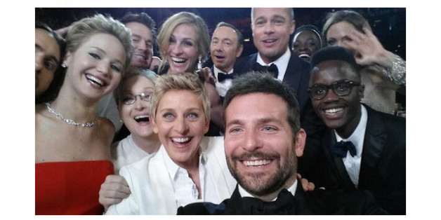 Les 50 meilleurs selfies de célébrités en 2014