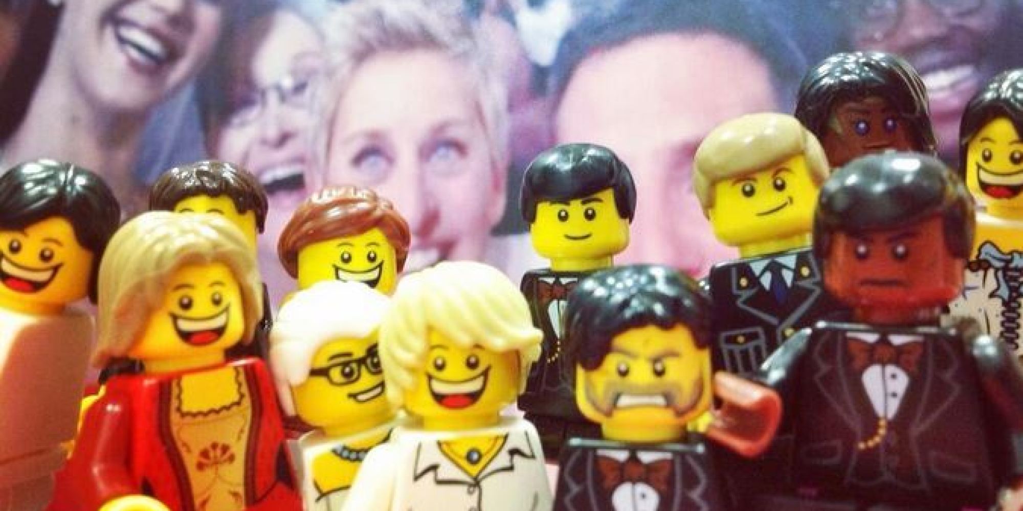 LEGO Recreates Ellen's Oscars Selfie | HuffPost