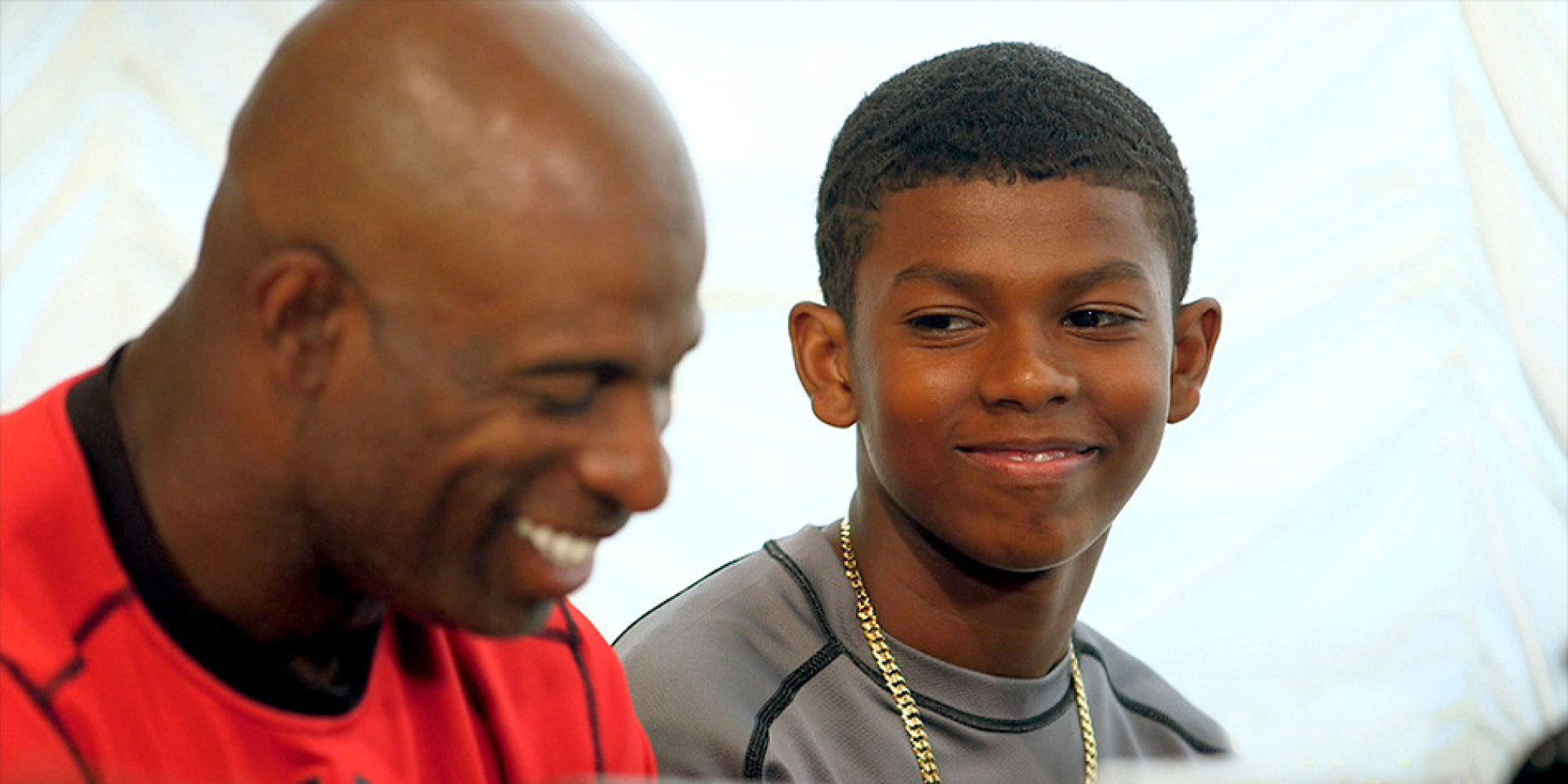 Deion Sanders And His Talented Teenage Son Play The Blues 