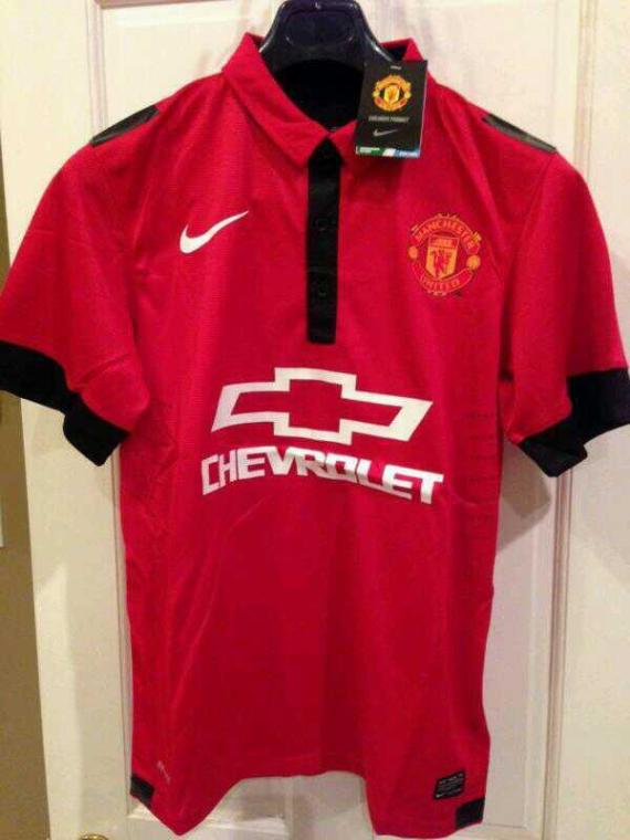 Manchester United 2014-15 Nike Chevrolet Shirt Leaked ...