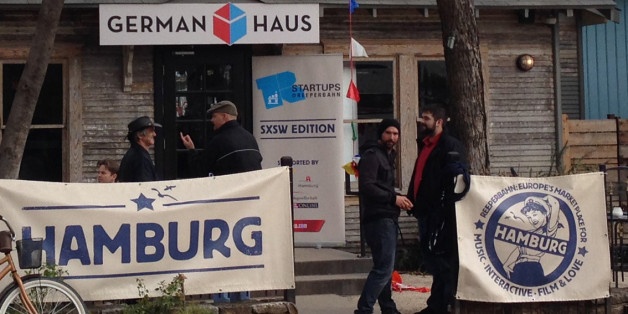 Das "German Haus" beim Festival "South by Southwest"