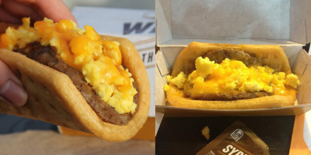 taco bell breakfast huffpost real ads different than campbell andy items