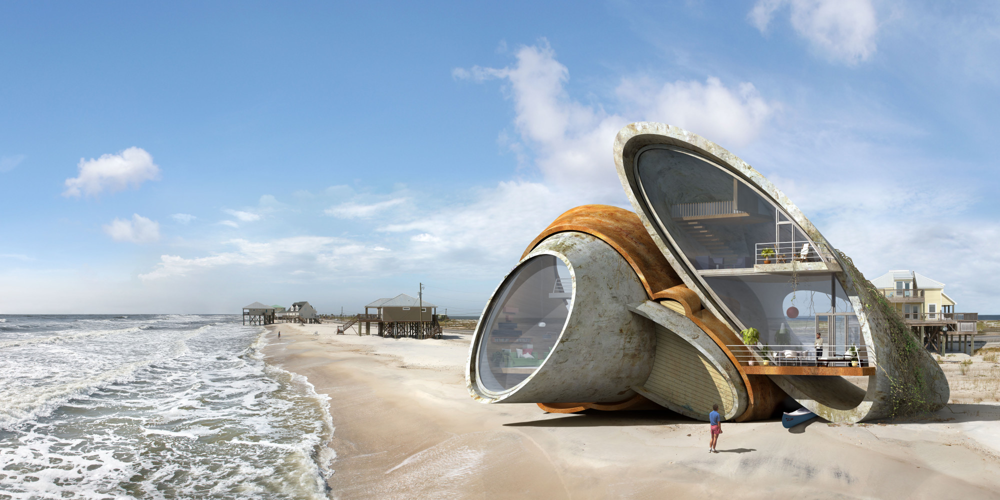 Artist Designs Surreal iFuturistici Forts That Can Withstand 