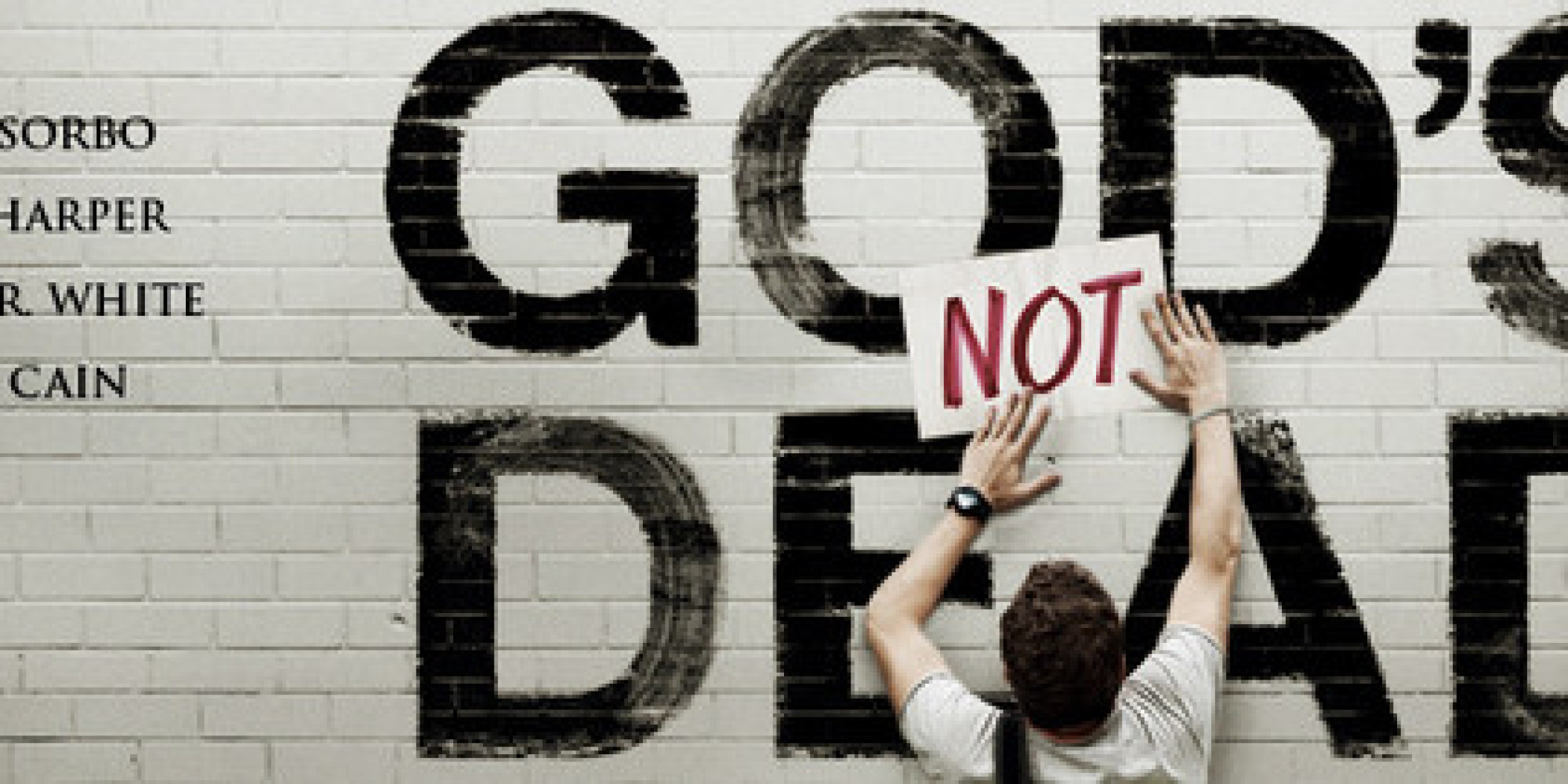 God series. God is Dead надпись -not. God is not great. God not save us.