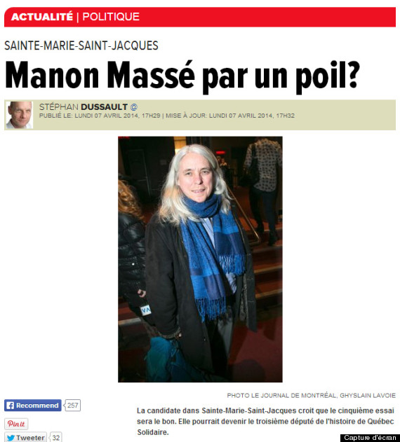 manon masse poil