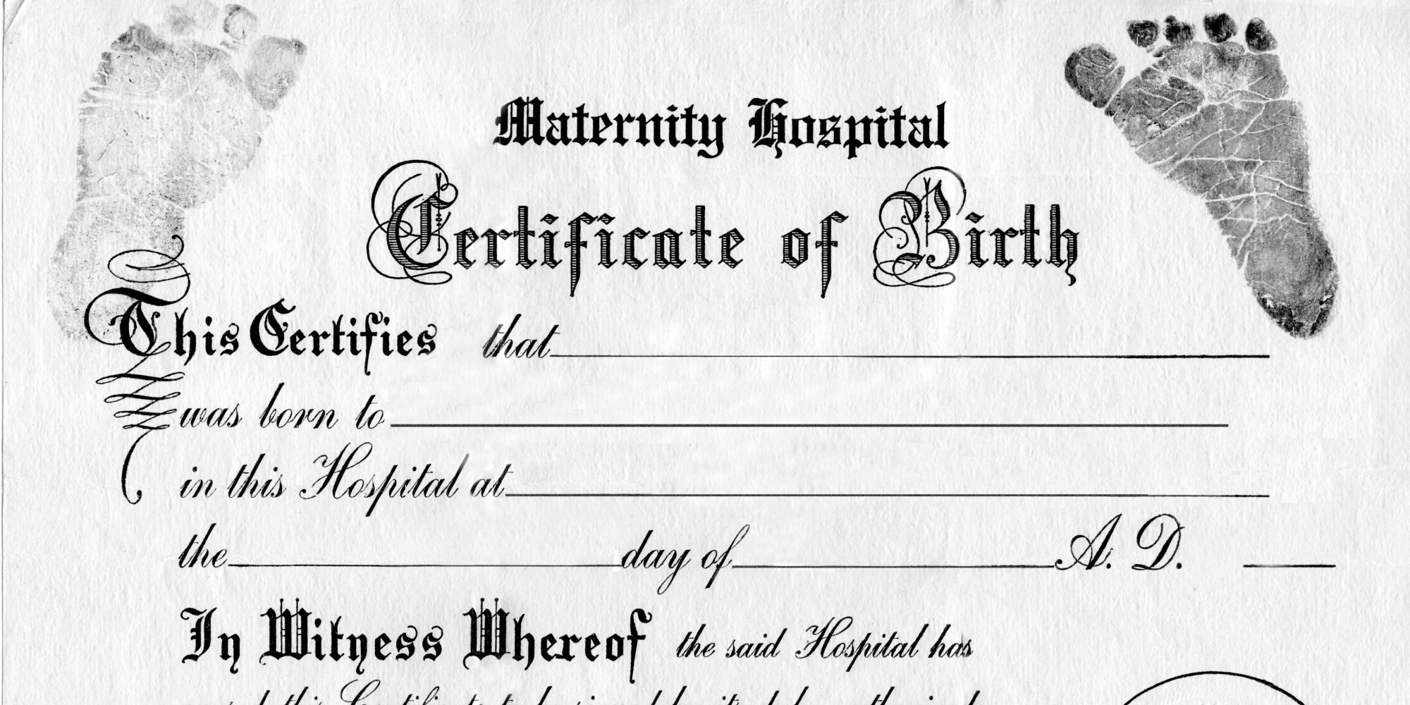 Does Gender No Longer Work On Birth Certificates HuffPost