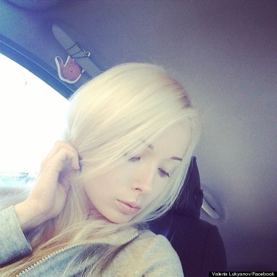 Valeria Lukyanova Human Barbie Posts No Make Up Selfie Would You Recognise Her Huffpost Uk