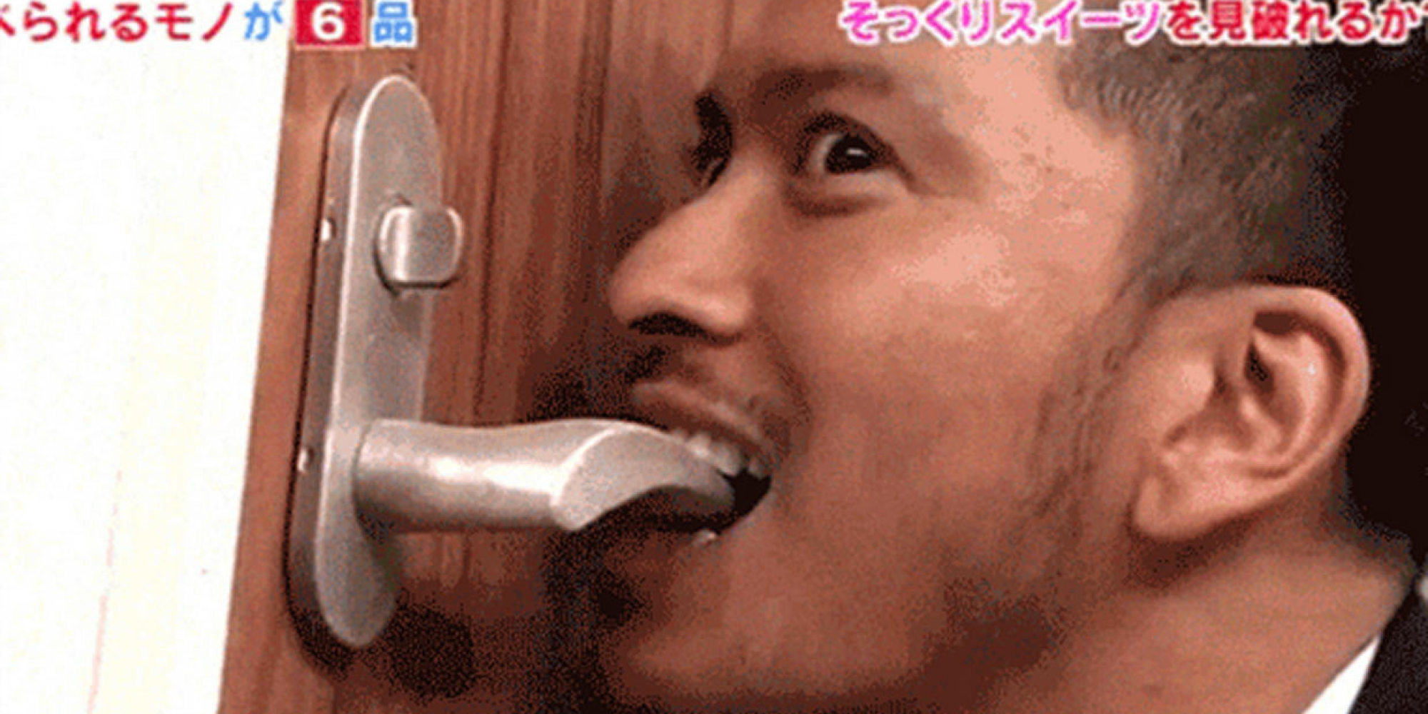 Japanese Game Show Makes Celebs Eat Household Objects That Might Be Candy Huffpost Japanese Game Show Makes Celebs Eat Household Objects That Might Be Candy Huffpost