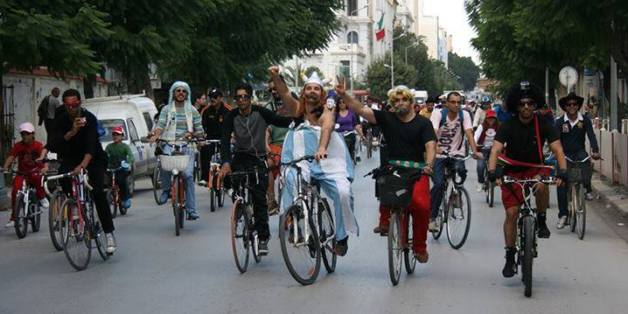 Tunisie: Le troisième rassemblement de cyclistes déguisés aura lieu le 4 mai 2014 en banlieue nord de Tunis