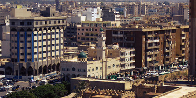 Tripoli en Libye vu d'en haut
