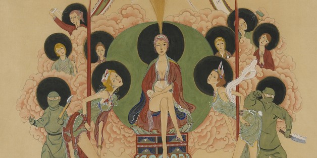 ‘성형’하는 현대인의 모습을 전통 불화인 탱화 형식으로 풀어낸 전시회가 있다. 바로 화가 김태연의 개인전 ‘유미독존도(唯我獨尊圖)’ 전(展)이다.