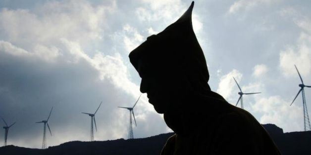 Le parc éolien de la Compagnie Eolienne du Détroit (CED), près de Tetouan (Maroc), en 2003
