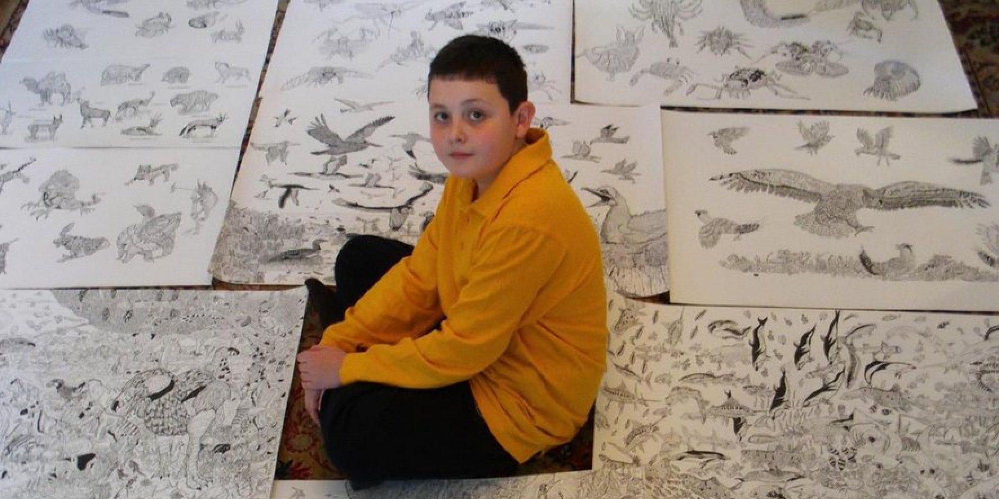 This Child Prodigy S Incredible Artwork Will Make You Want To Doodle In   O ART Facebook 