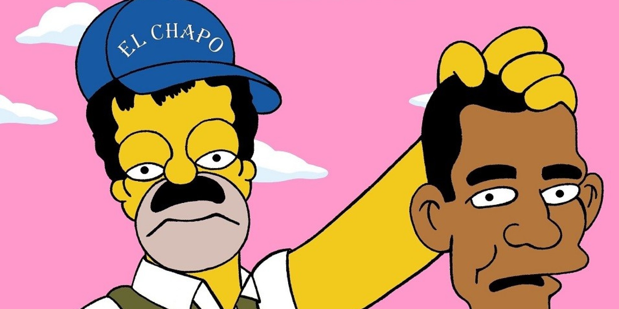 Homer Simpson Is 'El Chapo' In Prophetic Drug War Art Series | HuffPost