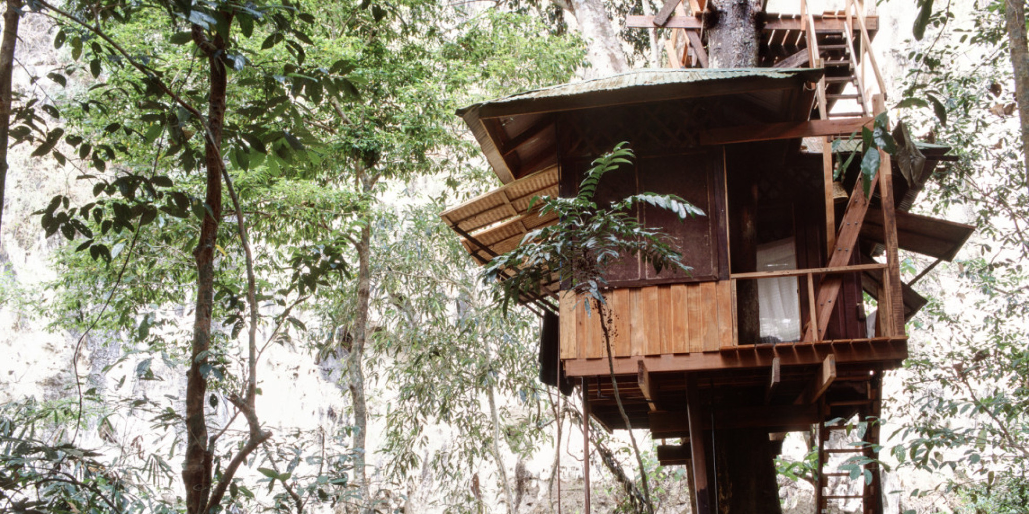 World s Epic Tree Houses  You Can Actually Stay In HuffPost