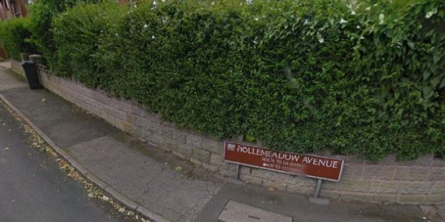Police officers have also recovered a weapon at the house in Hollemeadow Avenue