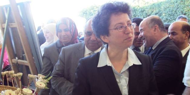 La ministre du Commerce et de l'Artisanat tunisien, Najla Harrouche lors du lancement de la 52ème édition de l'exposition internationale de Nabeul