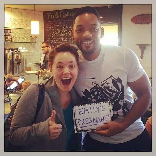 will smith femme enceinte