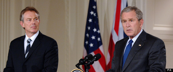 bush blair iraq war