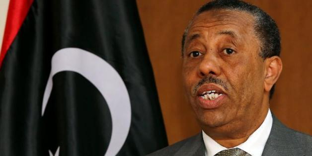 Abdallah Al Theni, premier ministre sortant de la Libye