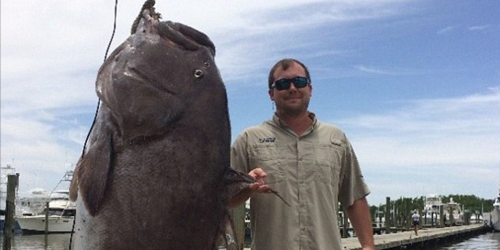 Fisherman Reels In Record-Breaking 300-Pound Grouper | HuffPost