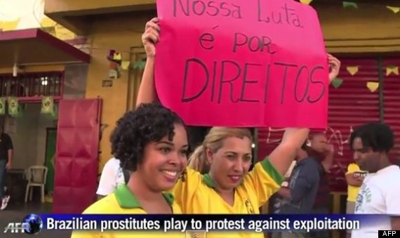 World Cup 2014 Naked Prostitutes Play Football To Raise