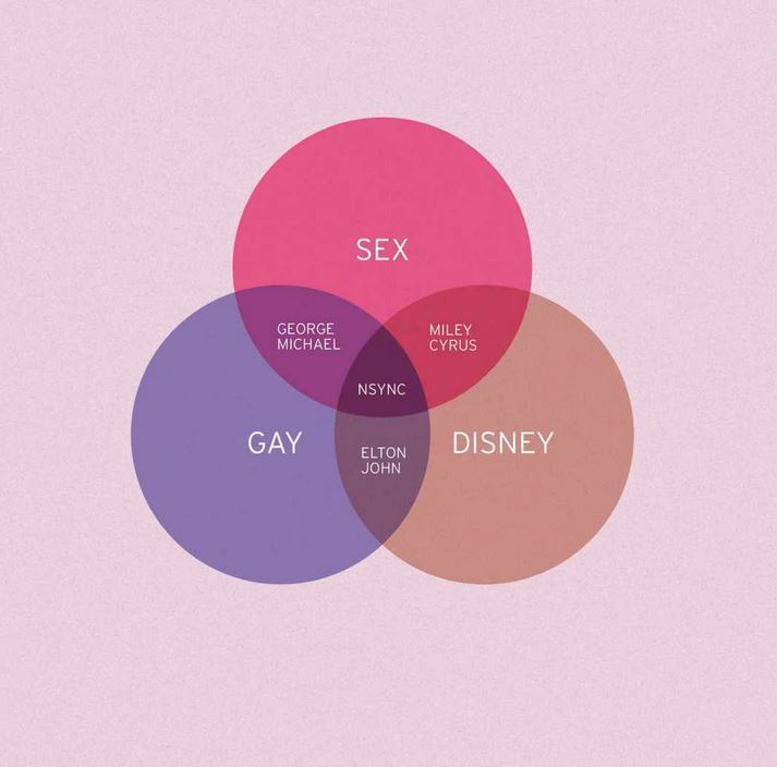 Venn Diagram Nsync Is Where Sex Disney And Gay Meet Huffpost Canada