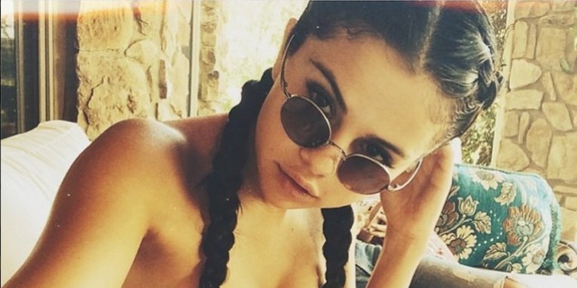 Selena Gomez Is Brave In A Teeny Orange Bikini  HuffPost