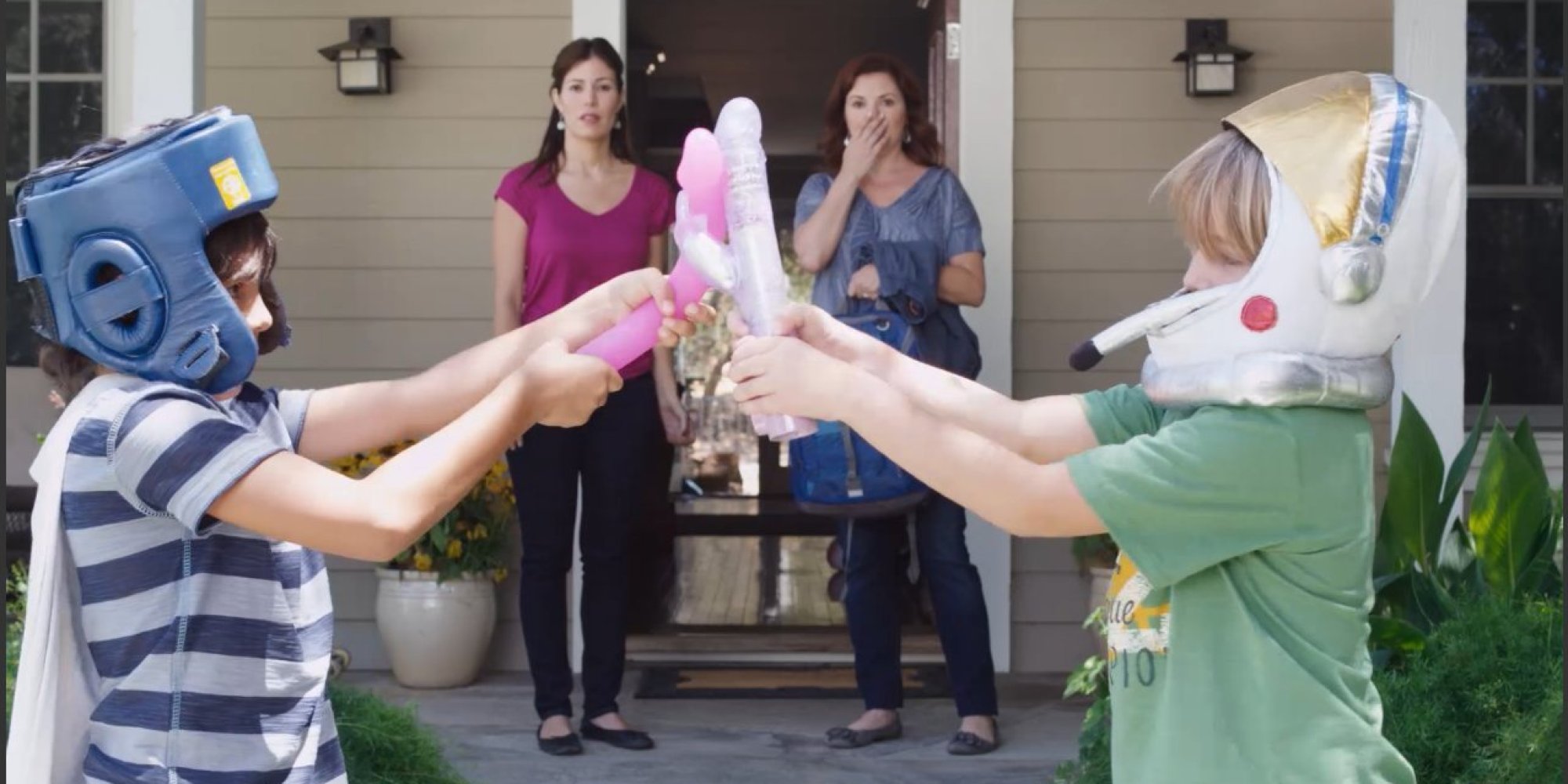 Ad Promotes Gun Safety With Dildos Huffpost 6430