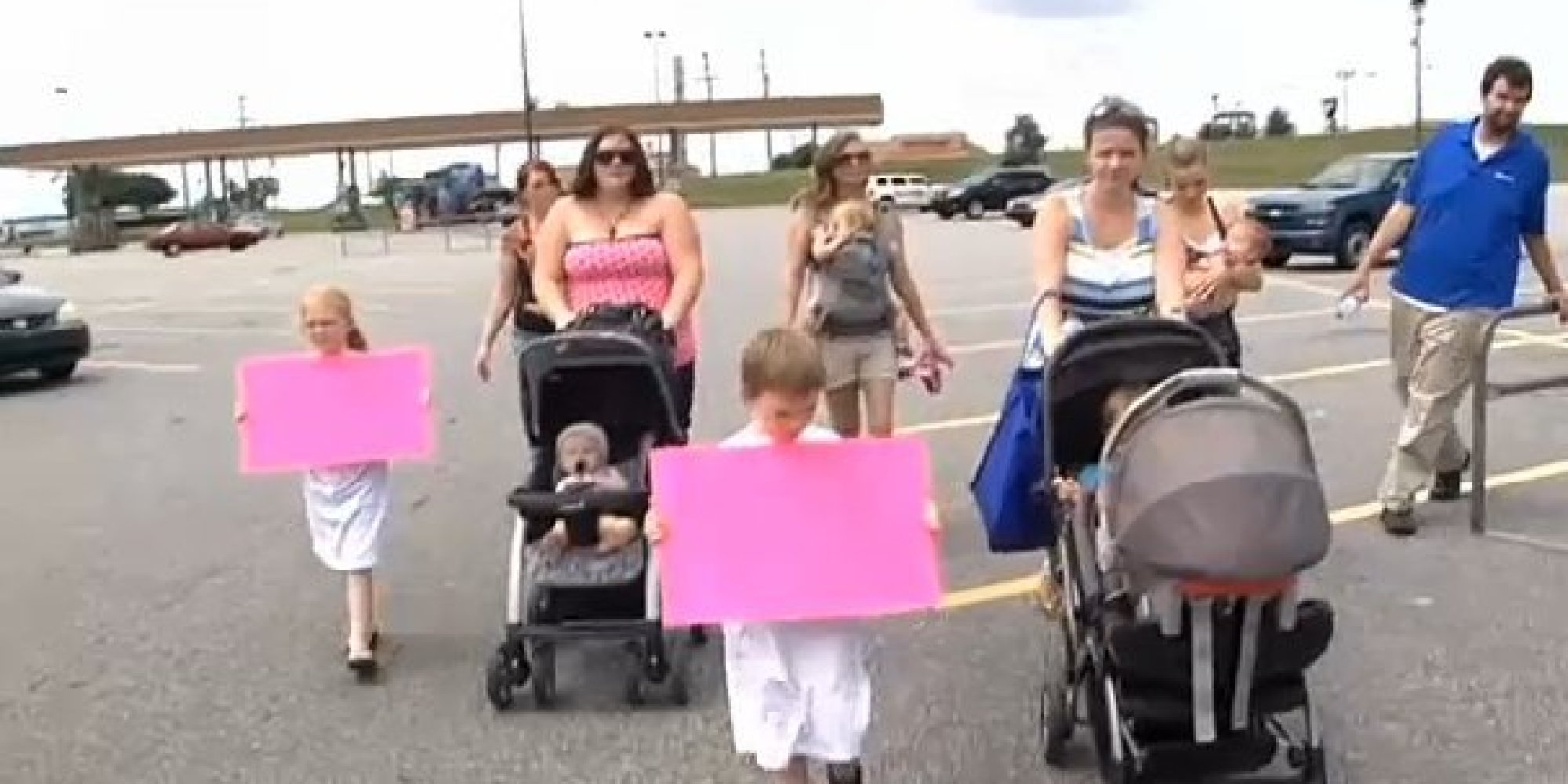 Breastfeeding Group Holds NurseIn At Walmart After Employees Shame