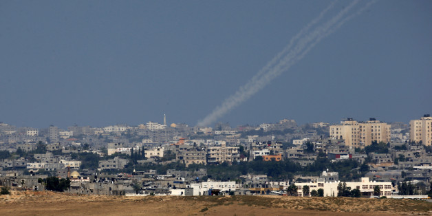 Qui sont les Brigades Ezzedine Al-Qassam, la branche armée du Hamas (Photo: des missiles tirés depuis Gaza le 9 juillet 2014)
