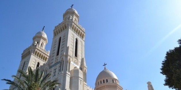 La Basilique de Saint Augustin à Annaba, après sa rénovation, octobre 2013