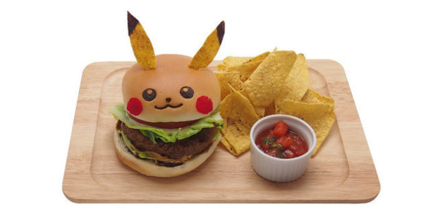 Pikachu-Shaped Food Served In Tokyo's Pop-Up Pokémon Restaurant | HuffPost