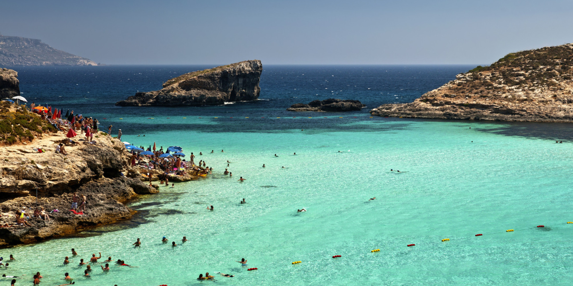 Comino Island In Malta Has A Blue Lagoon, And It's Kind Of Heaven