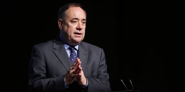 First Minister Alex Salmond during a "youth cabinet" event at the SECC in Glasgow, Scotland.