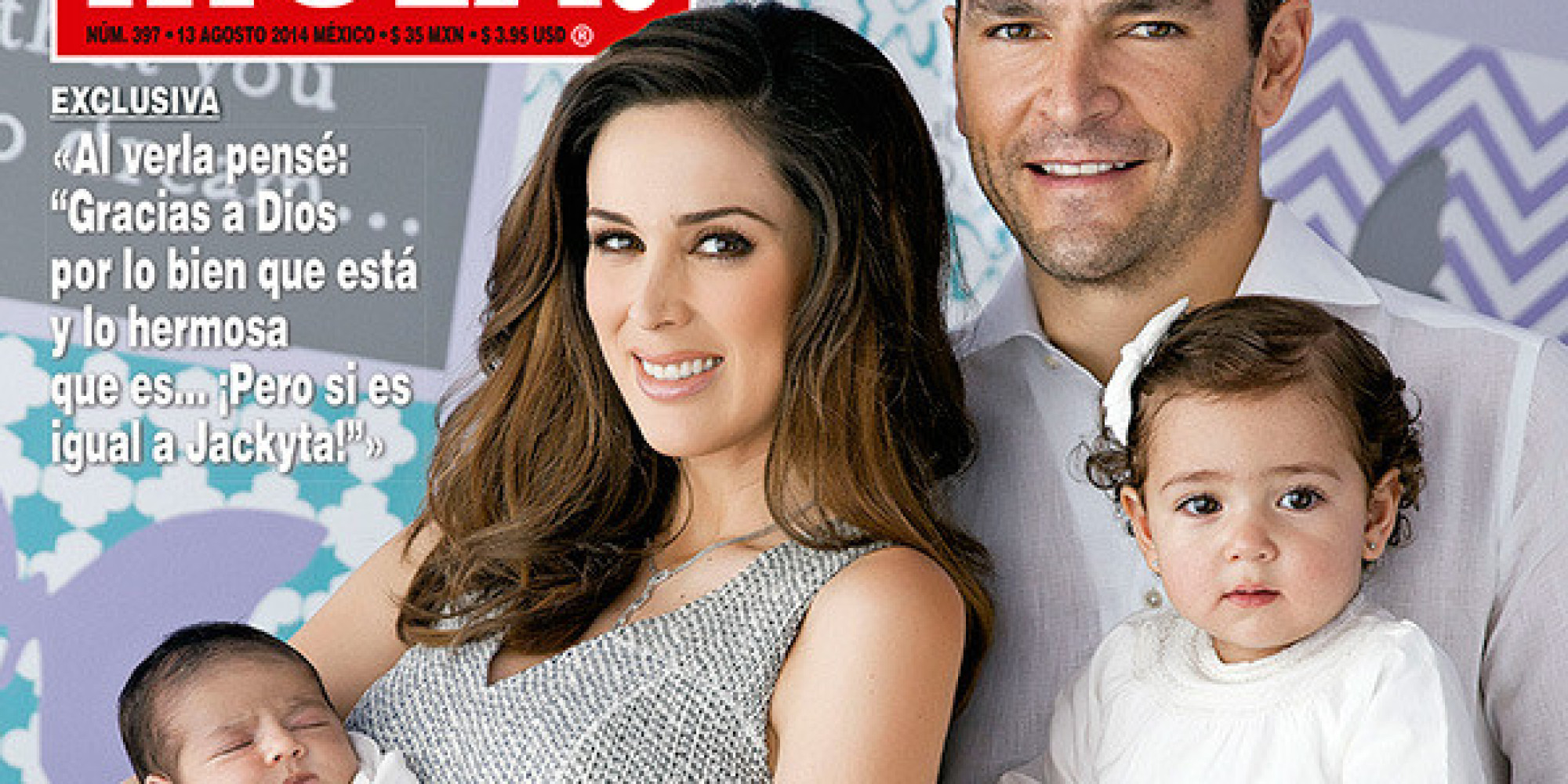 Jacqueline Bracamontes Presenta A Su Hija Carolina En La Revista Hola México Huffpost 3747