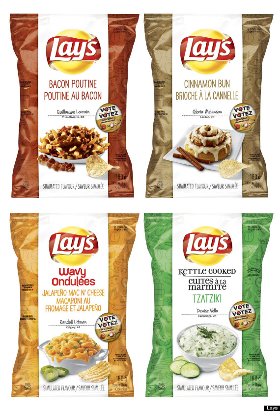 Lays Canada Do Us A Flavour Options Are All Over The Map Huffpost