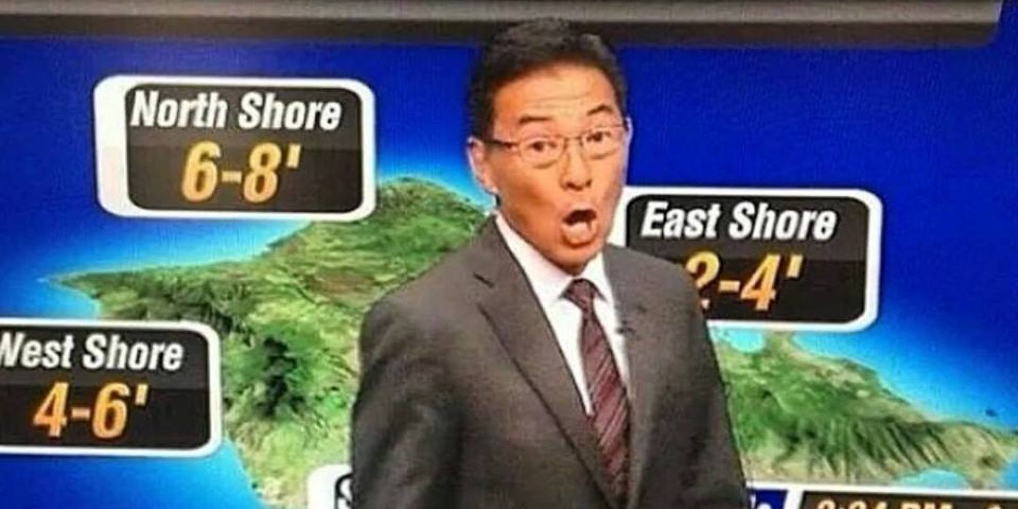We Feel Really Bad For Hawaii Weatherman Guy Hagi | HuffPost