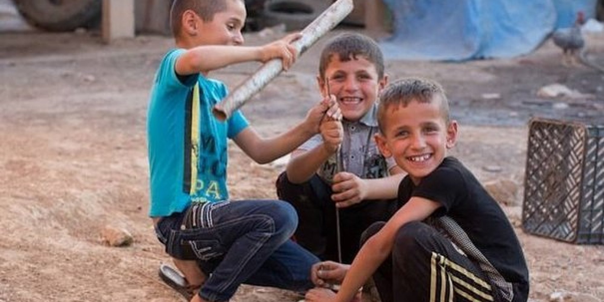 HONY Photographer Travels To Iraq Captures Kids Innocence Amid