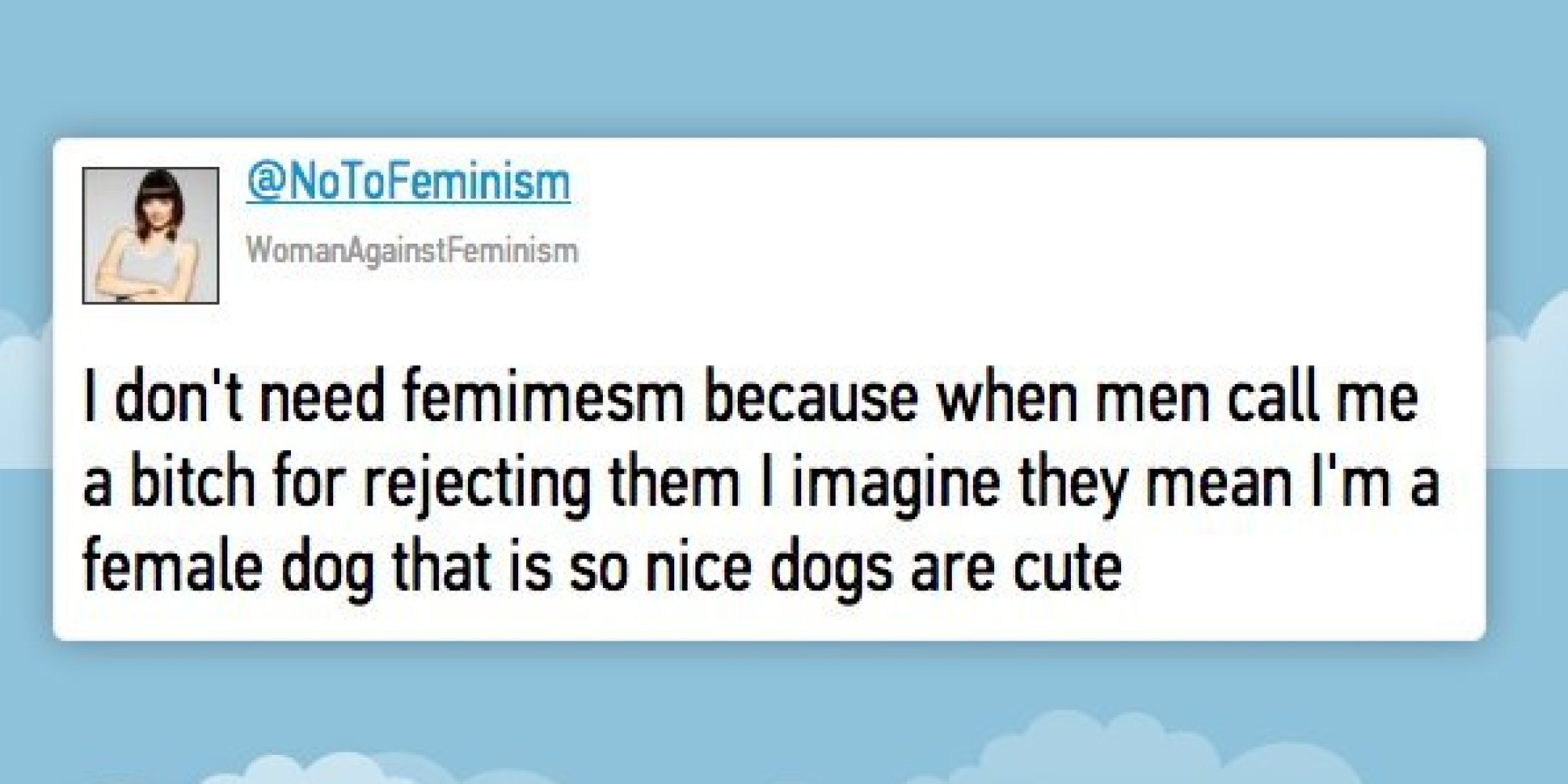 Women Against Feminism Parody Twitter Account Says Lol No Thanks To Gender Equality Huffpost