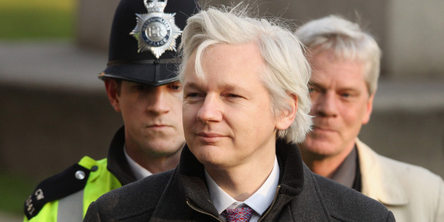 Wikileaks Gründer Julian Assange (AP Photo / John Stillwell, POOL)