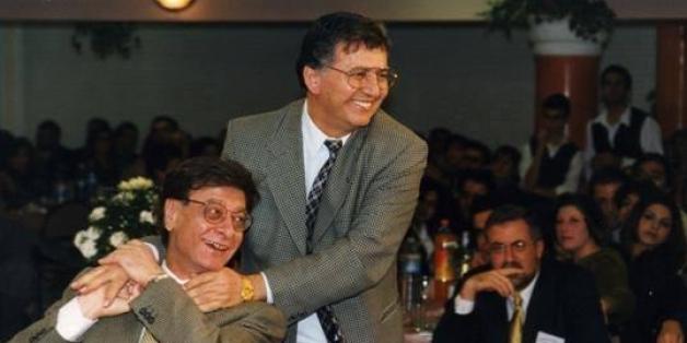 Samih Al-Qasim avec Mahmoud Darwich