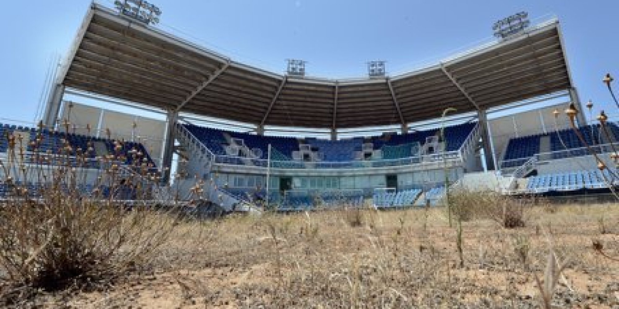 Image result for Pictures of old deserted baseball stadiums
