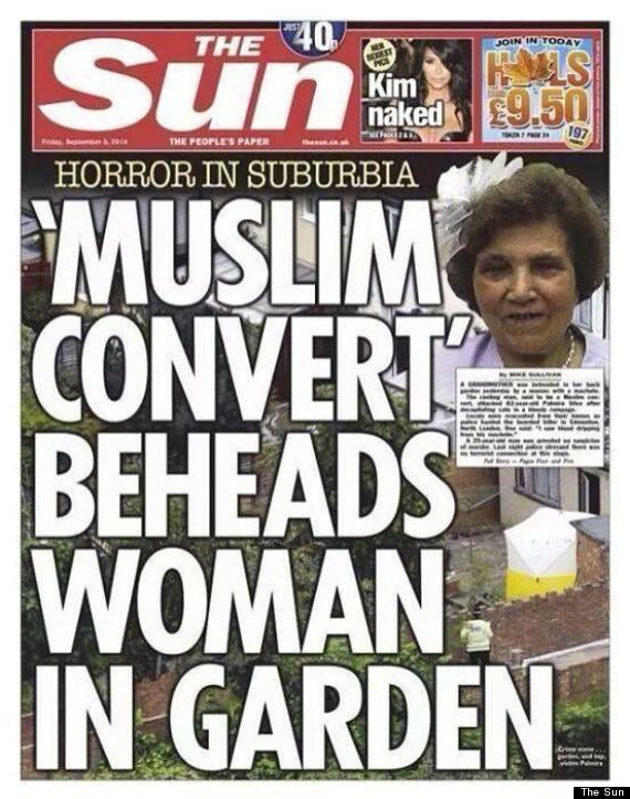 Sun Newspaper Slammed For 'Deliberately Inflammatory' Front Page On ...