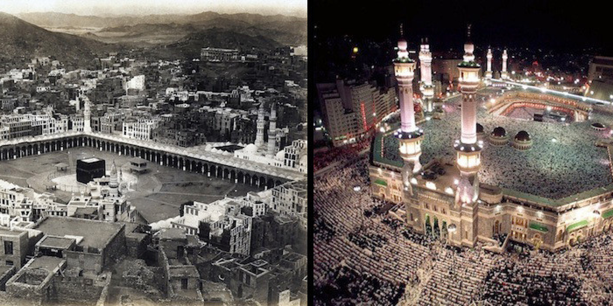 Witness Mecca's Dramatic Transformation Over The Past Century In Just