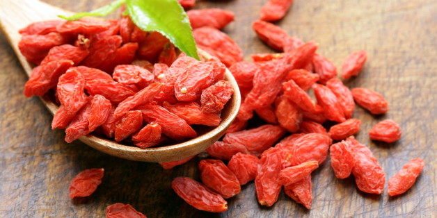 Goji-Beeren können auch mit Wasser aufgebrüht als köstlicher Tee genossen werden.