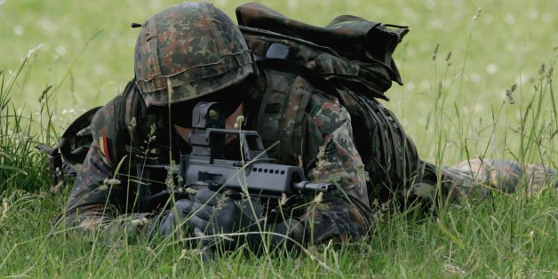 40 deutsche Fallschirmjäger auf den Weg in den Irak (Archivfoto)