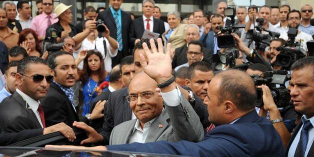 Moncef Marzouki le 20 septembre 2014 à Tunis