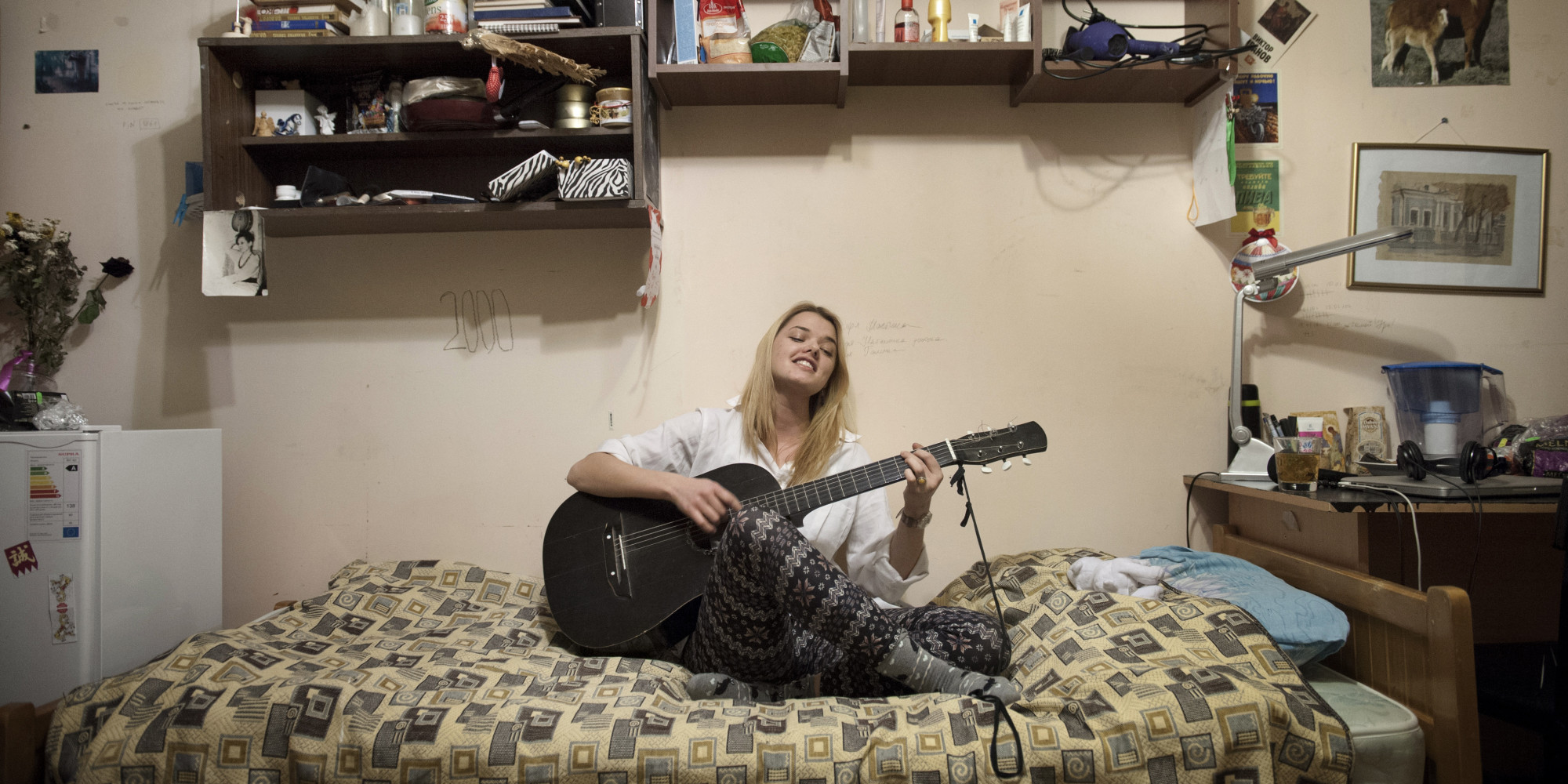 Intimate Portraits Capture Life Inside Moscows Dorms Huffpost